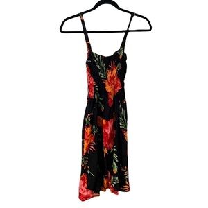 National For Her Black Floral Dress